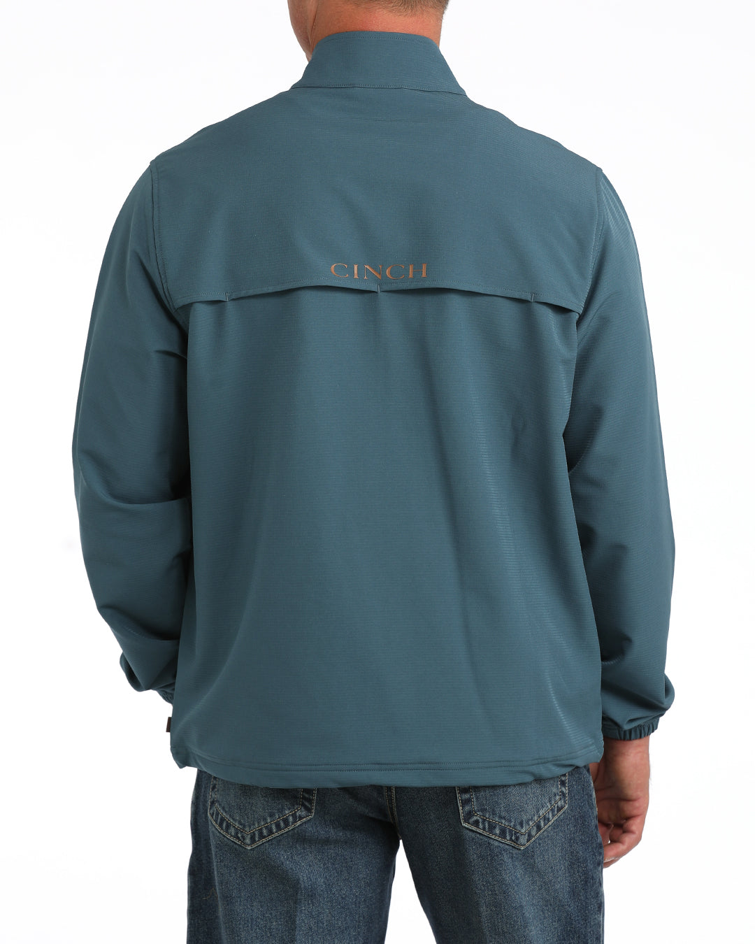 Cinch Men's Teal Windbreaker