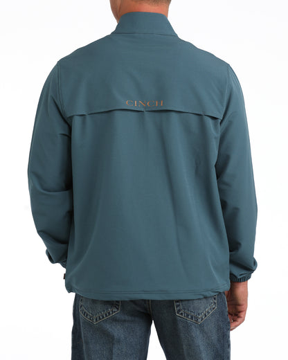 Cinch Men's Teal Windbreaker