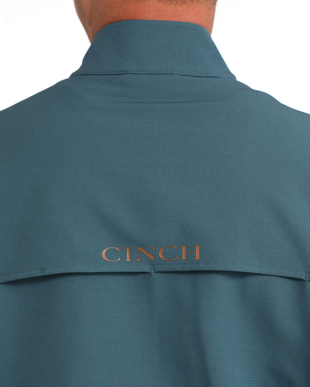 Cinch Men's Teal Windbreaker
