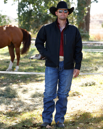 Cinch Men's Black Canvas Jacket