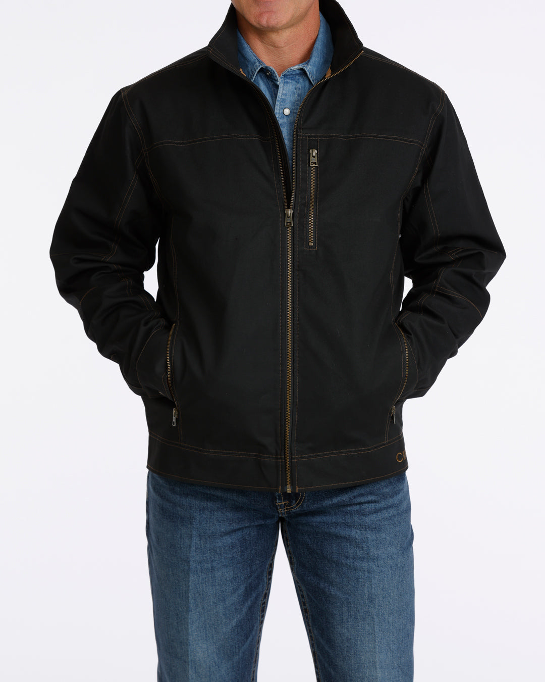 Cinch Men's Black Canvas Jacket