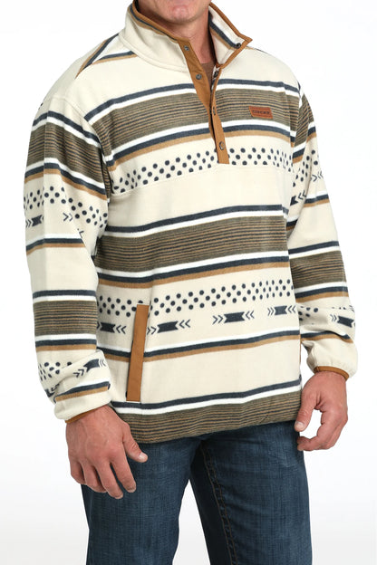 Cinch Cream Aztec Polar Fleece