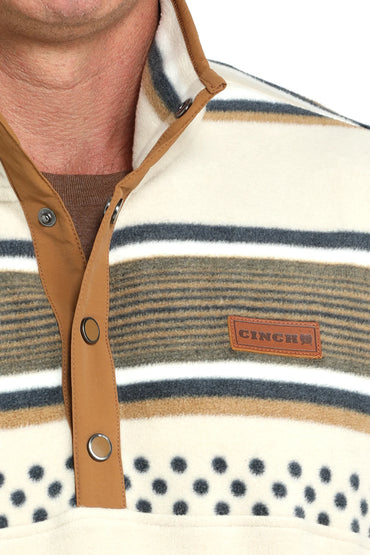 Cinch Cream Aztec Polar Fleece