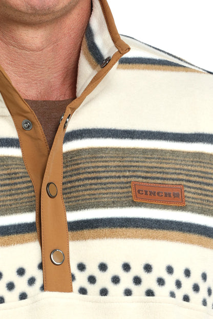 Cinch Cream Aztec Polar Fleece