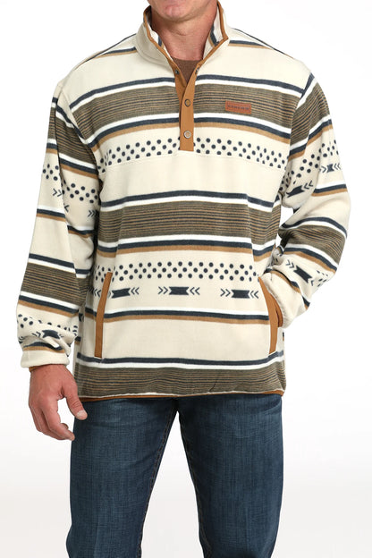 Cinch Cream Aztec Polar Fleece