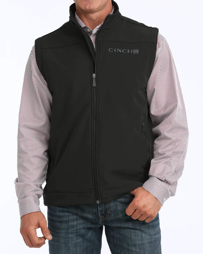 Cinch Men's Black Bonded Vest