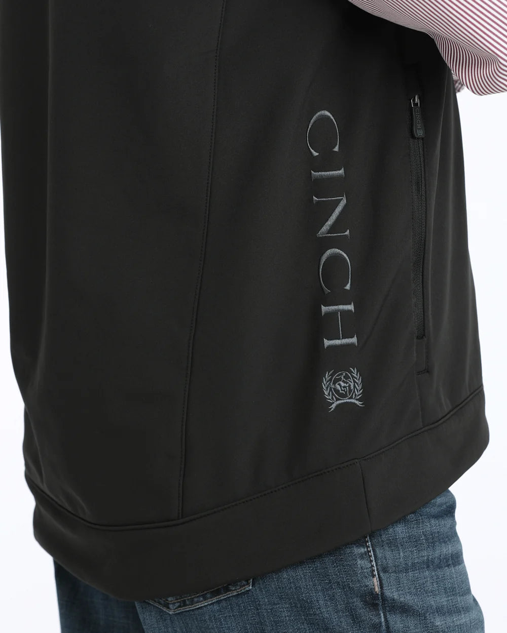 Cinch Men's Black Bonded Vest