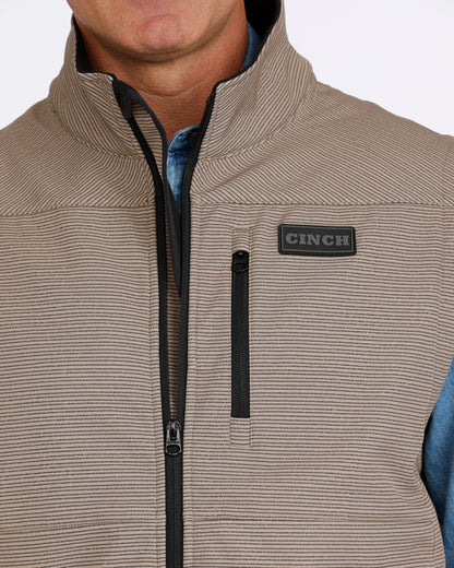 Cinch Men's Khaki Bonded Vest