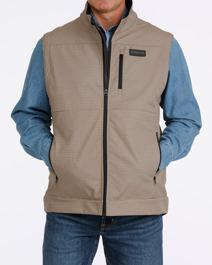 Cinch Men's Khaki Bonded Vest