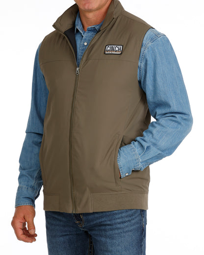 Cinch Men's Green Lightweight Vest