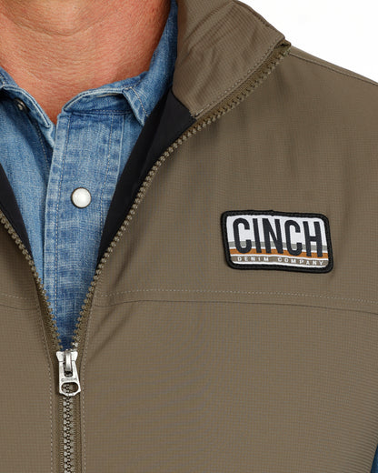 Cinch Men's Green Lightweight Vest