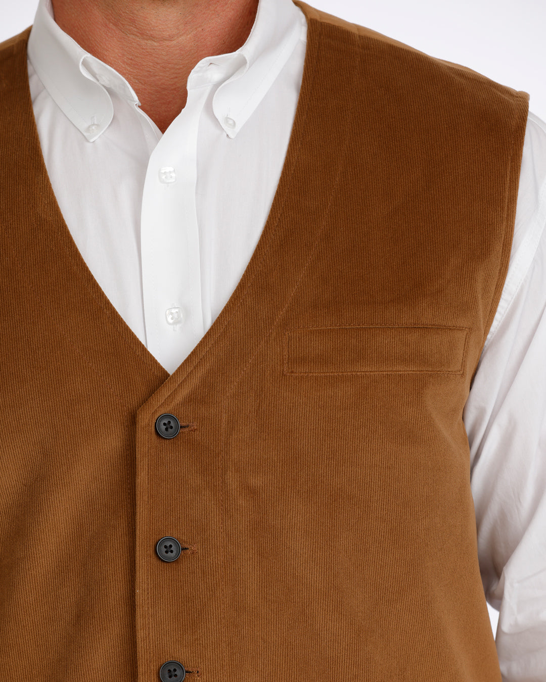 Cinch Men's Brown Corduroy Vest