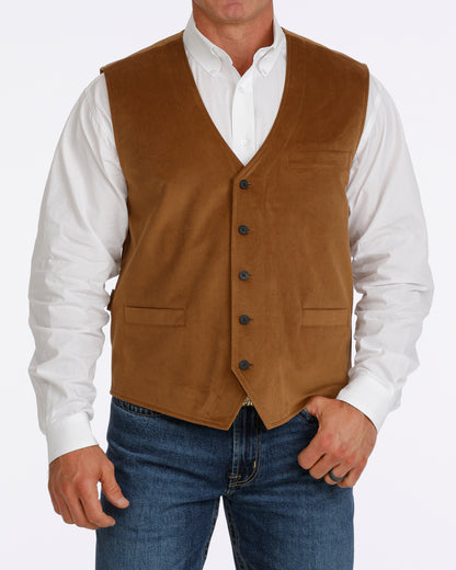 Cinch Men's Brown Corduroy Vest