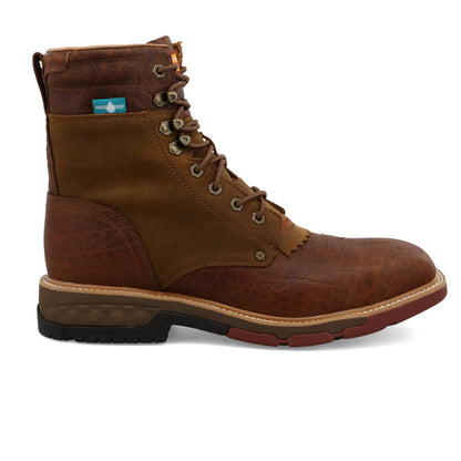 Twisted X Saddle & Cognac 8" CellStretch Lacer Boots