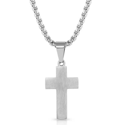 Montana Silversmith Barbed Wire Cross Necklace