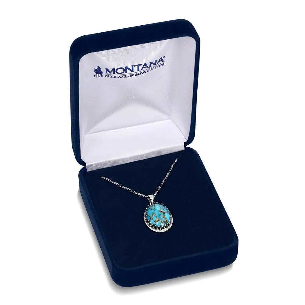Montana Silversmith Wisdom of the West Turquoise Necklace