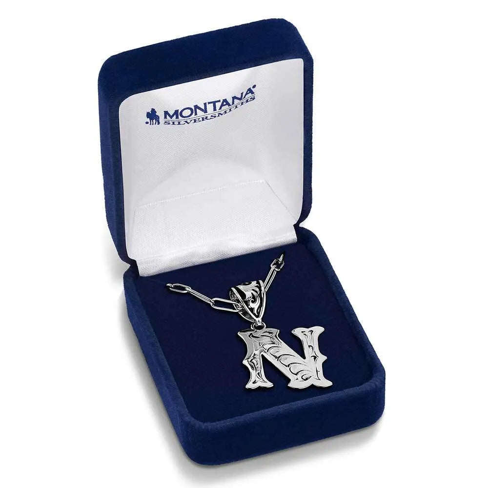 Montana Silversmith Western Initial Necklace