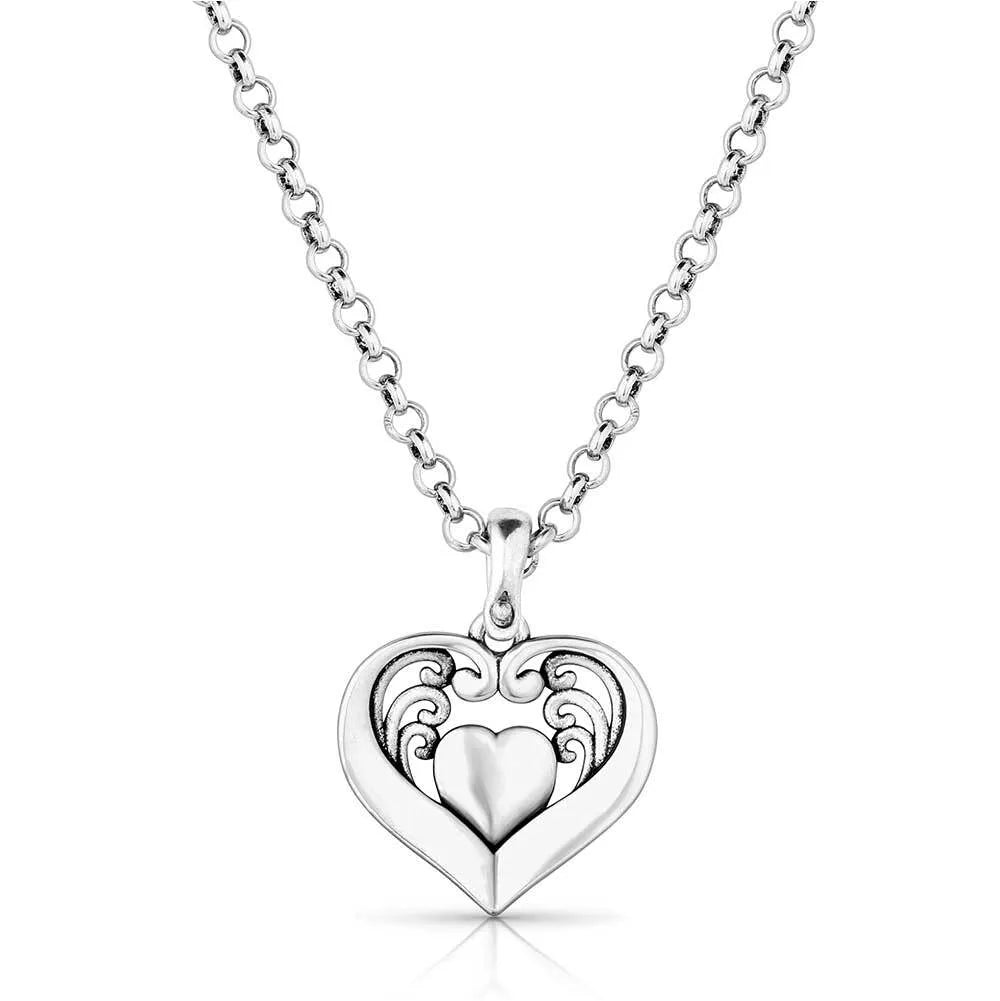 Montana Silversmith Fierce Hearts Necklace