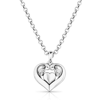 Montana Silversmith Fierce Hearts Necklace