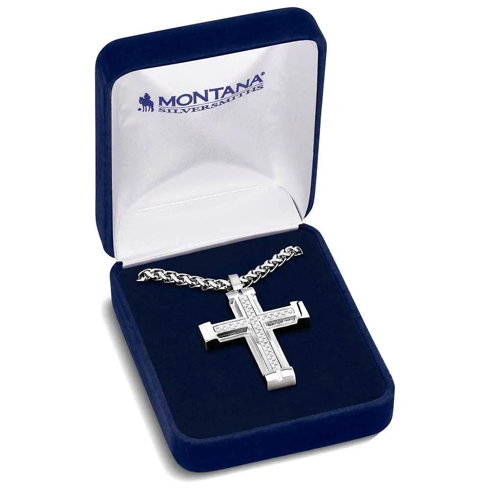 Montana Silversmith Hero's Belief Cross Necklace