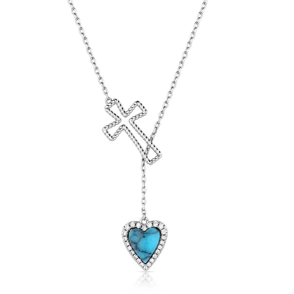 Montana Silversmith Anchored in Love and Faith Necklace