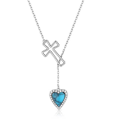 Montana Silversmith Anchored in Love and Faith Necklace
