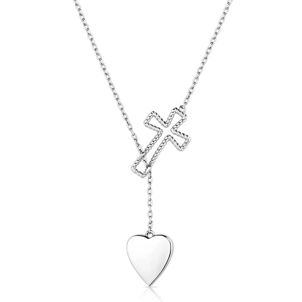 Montana Silversmith Anchored in Love and Faith Necklace