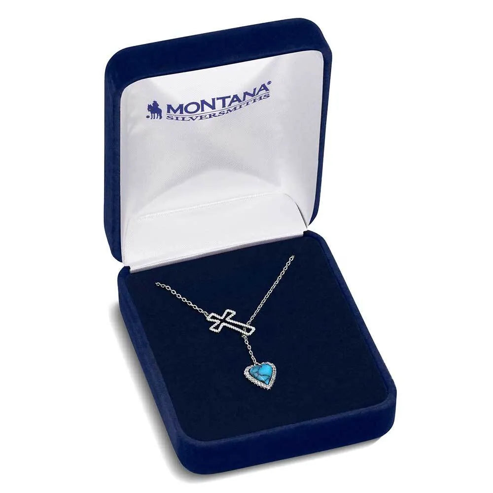 Montana Silversmith Anchored in Love and Faith Necklace