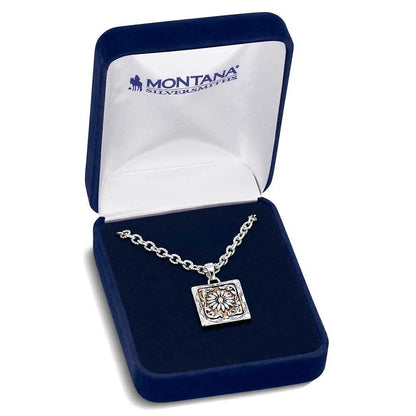 Montana Silversmith Ranch House Floral Necklace