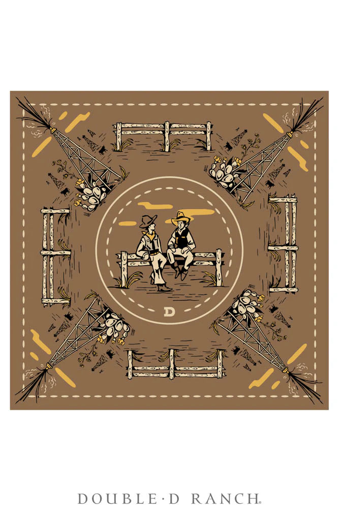 Double D Ranch Oil Camp Scarf