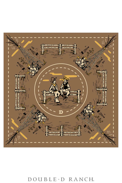 Double D Ranch Oil Camp Scarf