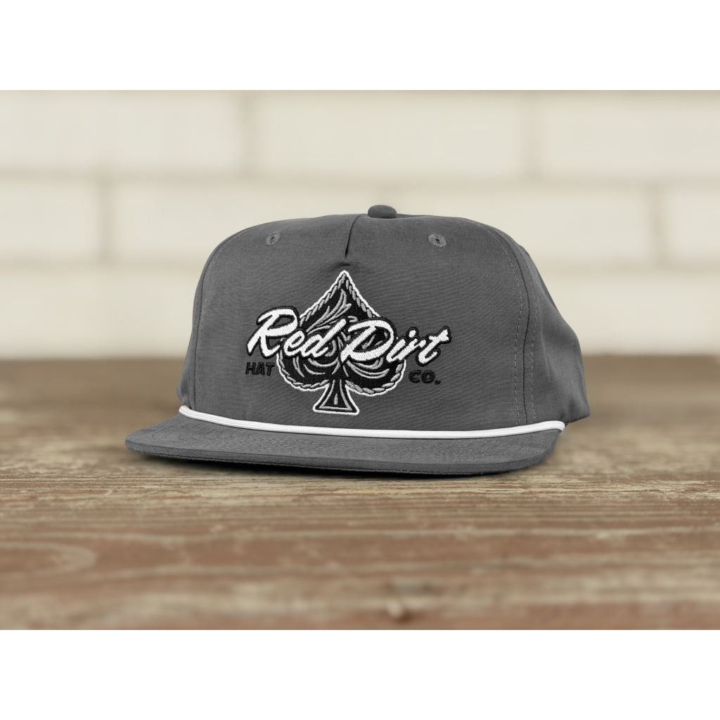 Red Dirt Hat Company Hold Em' Charcoal Hat