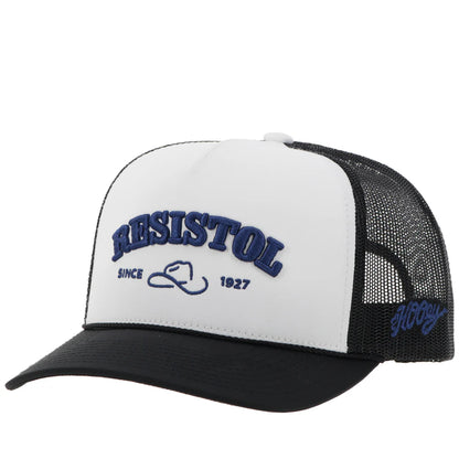 Hooey "Resistol" White & Black Hat
