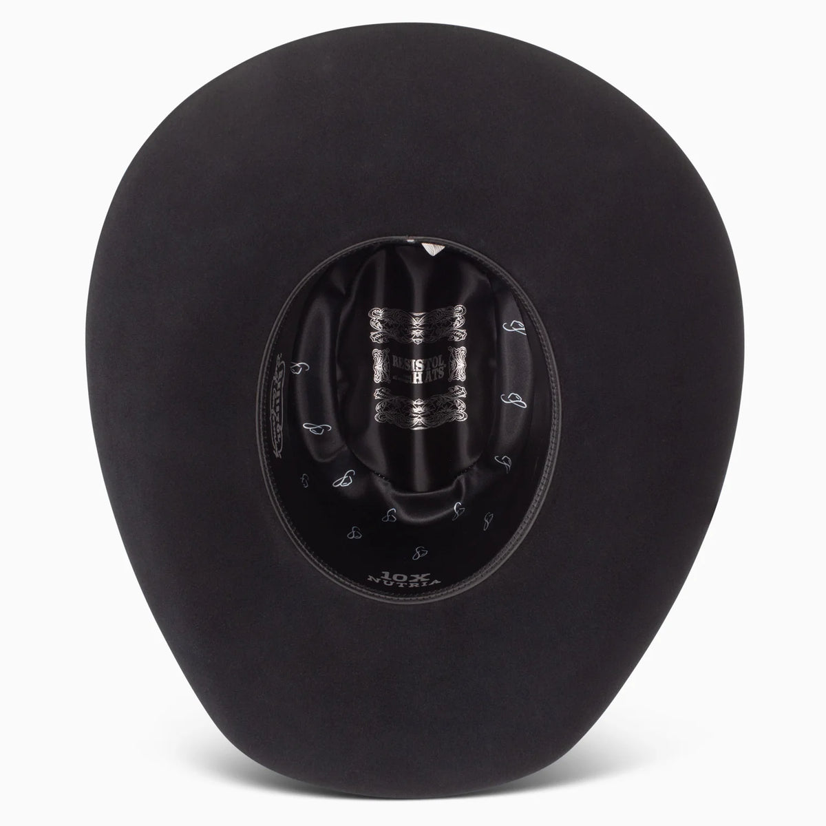 Resistol Black 10X Chute Boss Cowboy Hat