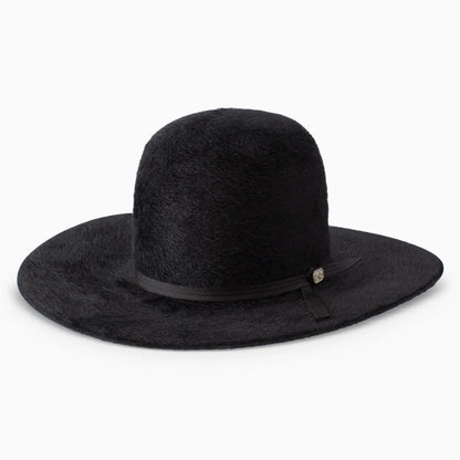 Resistol 8X Black Kodiak Open Crown Cowboy Hat