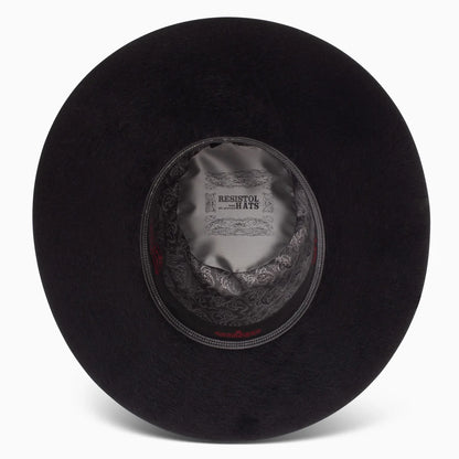 Resistol 8X Black Kodiak Open Crown Cowboy Hat