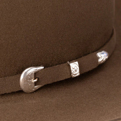 Resistol Oak 6X Midnight Cowboy Hat