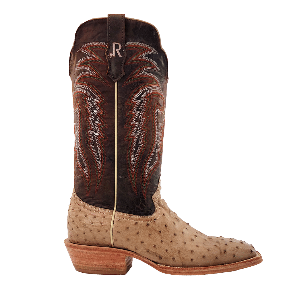 R. Watson Sand Bruciato FQ Ostrich Boots