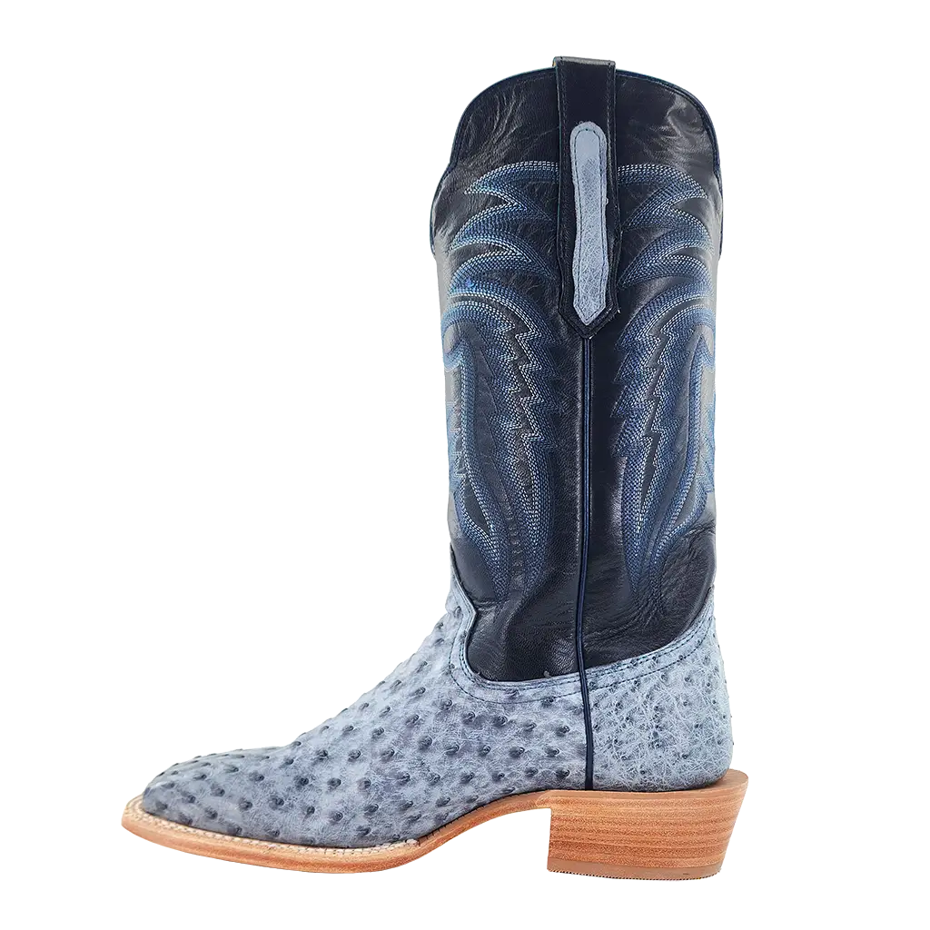 R. Watson Denim Bruciato FQ Ostrich