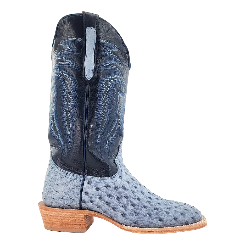 R. Watson Denim Bruciato FQ Ostrich