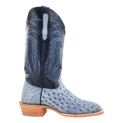 R. Watson Denim Bruciato FQ Ostrich