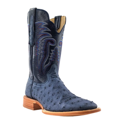 R. Watson American Blue Jean FQ Ostrich Boots