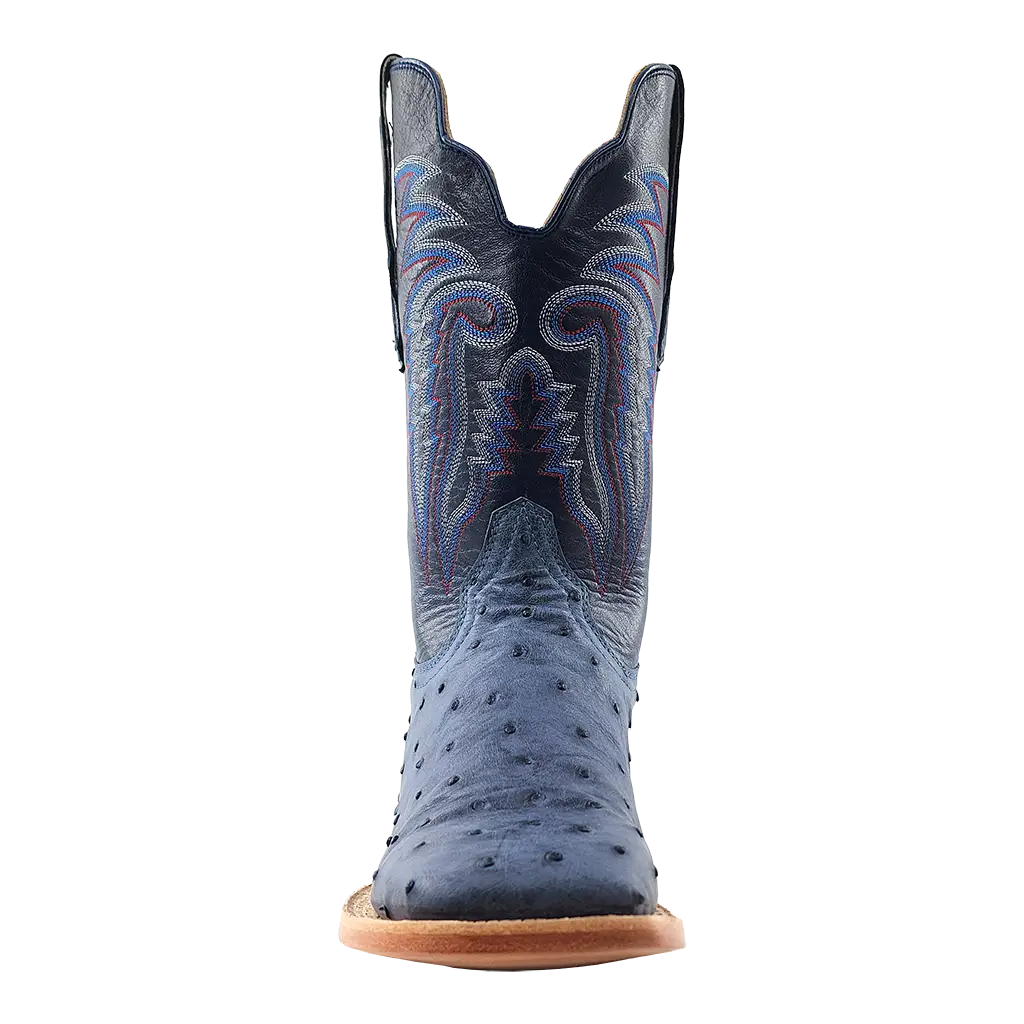 R. Watson American Blue Jean FQ Ostrich Boots