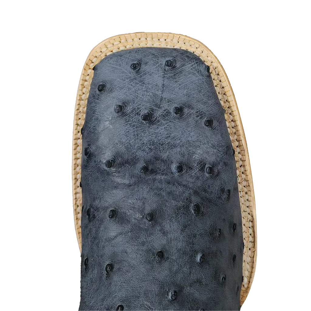 R. Watson American Blue Jean FQ Ostrich Boots