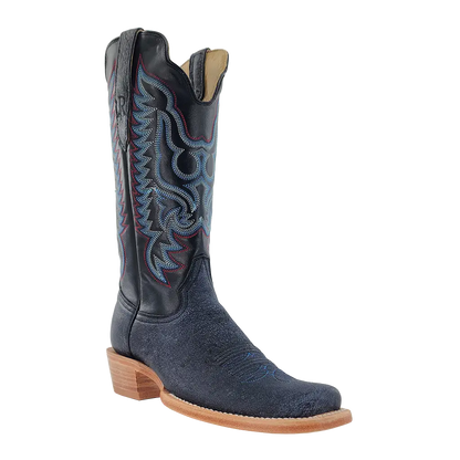 R. Watson Midnight Blue Cape Buffalo Boots