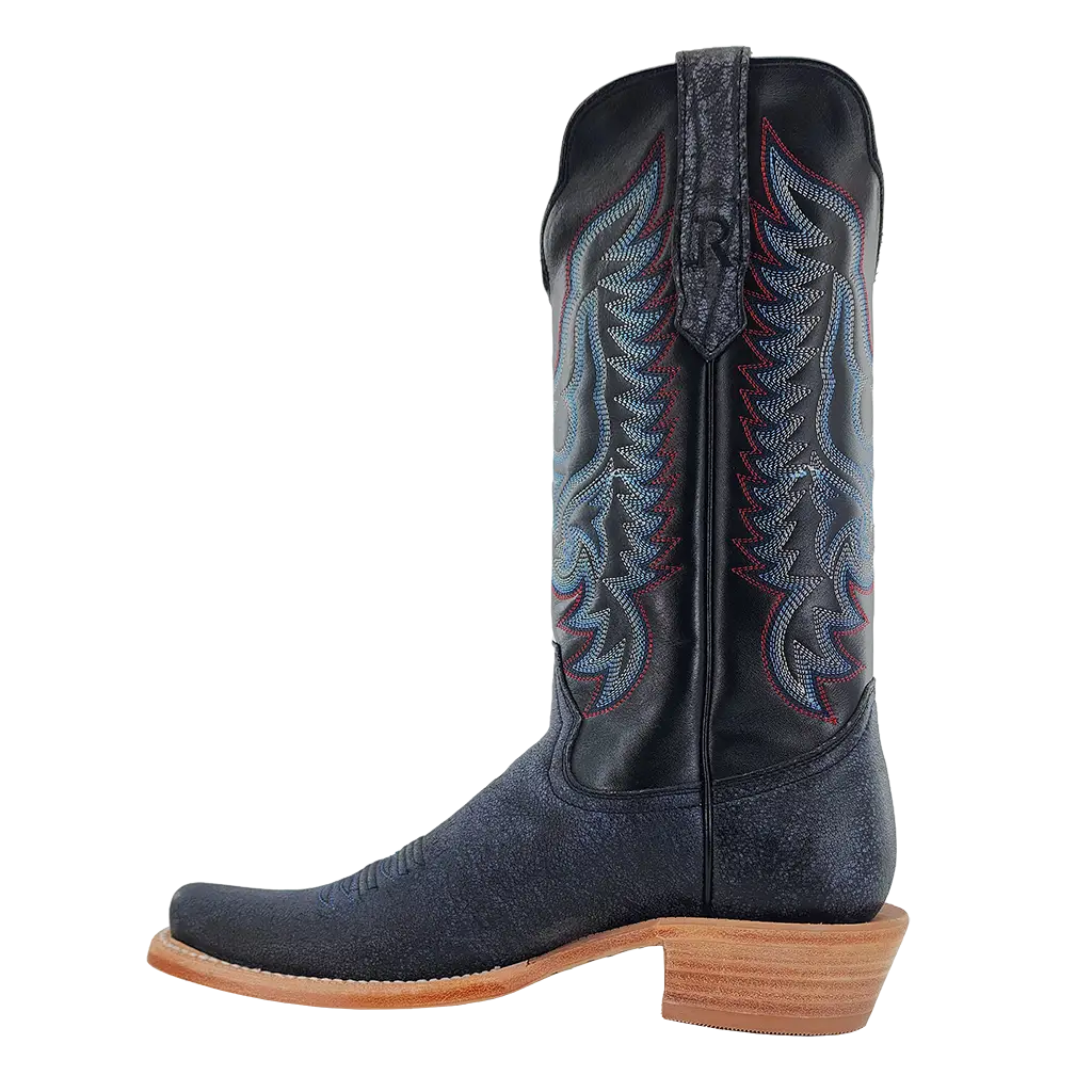R. Watson Midnight Blue Cape Buffalo Boots