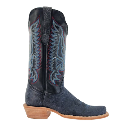 R. Watson Midnight Blue Cape Buffalo Boots