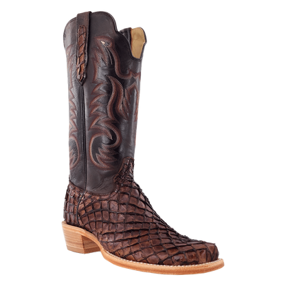 R. Watson Chocolate Pirarucu Boots