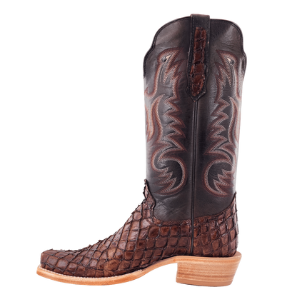 R. Watson Chocolate Pirarucu Boots