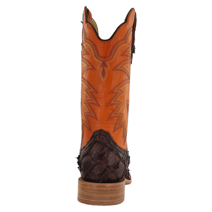 R. Watson Chocolate Matte Pirarucu Boots